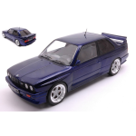 BMW E30 M3 1989 DARK METALLIC BLUE 1:18 Ixo Model Auto Stradali Die Cast Modellino