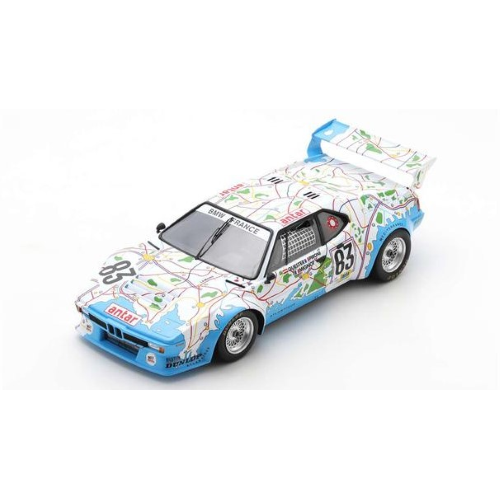 BMW M1 N.83 LE MANS 1980 D.PIRONI-D.QUESTER-M.MIGNOT 1:18 Spark Model Auto Competizione Modellino