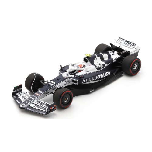 ALPHA TAURI AT03 YUKI TSUNODA 2022 N.22 8th BAHRAIN GP 1:18 Spark Model Formula 1 Modellino