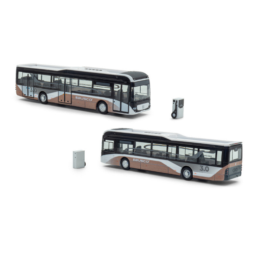 AUTOBUS EBUSCO 3.0 ELECTRIC AUTOBUS WITH DEPOT CHARGER 2022 1:87 Holland Oto Autobus Modellino
