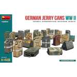 GERMAN JERRY CANS WW2 KIT 1:48 Miniart Kit Diorami Die Cast Modellino