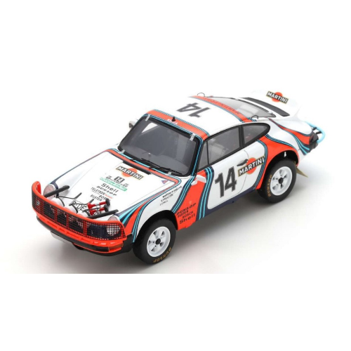 PORSCHE 911 SC 3.0 N.14 2nd SAFARI RALLY 1978 V.PRESTON JR.-J.LYALL 1:43 Spark Model Auto Rally Modellino