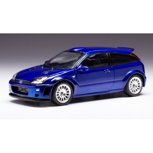 FORD FOCUS RS 1999 METALLIC BLUE 1:43 Ixo Model Auto Stradali Modellino