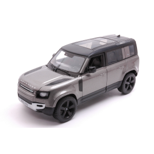 LAND ROVER DEFENDER 110 2022 GUN METAL 1:24 Burago Auto Stradali Modellino