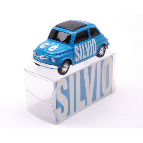 FIAT 500 SILVIO BERLUSCONI 2011 1:43 Brumm Auto Stradali Modellino