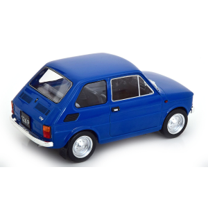 FIAT-POLSKI 126 1972 BLUE 1:18 ModelCarGroup Auto Stradali Modellino