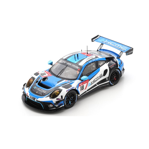 PORSCHE 911 GT3 N.18 24H NURBURGRING 2022 OLSEN-BAMBER-TANDY 1:43 Spark Model Auto Competizione Modellino