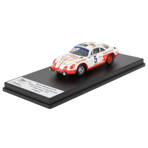 ALPINE A110 2nd YPRES RALLY 1973 LAURENT/HAMMELRATH 1:43 Trofeu Auto Rally Modellino