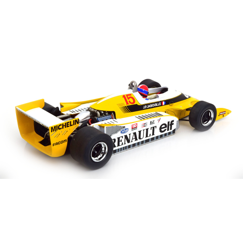 RENAULT RS10 N.15 FRENCH GP 1979 J.P.JABOUILLE 1:18 ModelCarGroup Formula 1 Modellino