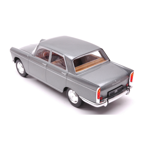 PEUGEOT 404 1960 METALLIC GREY 1:24 Whitebox Auto Stradali Modellino