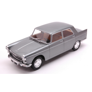 PEUGEOT 404 1960 METALLIC GREY 1:24 Whitebox Auto Stradali Modellino