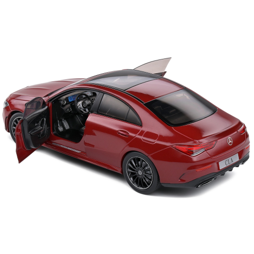 MERCEDES CLA C118 COUPE AMG LINE 2019 RED PATAGONIA 1:18 Solido Auto Stradali Modellino