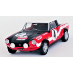 FIAT 124 ABARTH N.4 1st RALY OF POLAND 1973 WARMBOLD/TODT 1:43 Trofeu Auto Rally Modellino