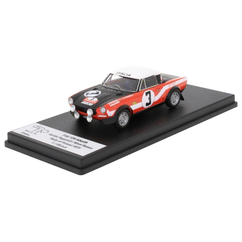 FIAT 124 ABARTH N.3 RALLY OF POLAND 1973 PAGANELLI/RUSSO 1:43 Trofeu Auto Rally Modellino