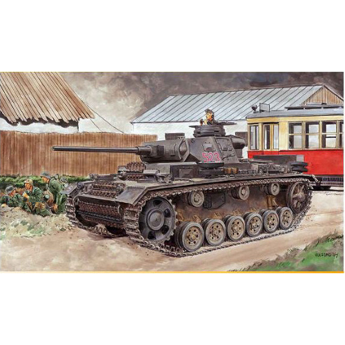 PZ.KPFW.III AUSF.J SMART KIT 1:35 Dragon Kit Mezzi Militari Modellino