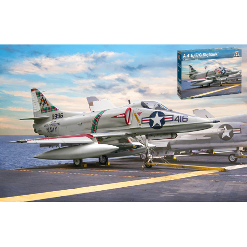 DOUGLAS A-4 E/F/G Skyhawk KIT 1:48 Italeri Kit Aerei Modellino
