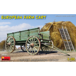 EUROPEAN FARM CART KIT 1:35 Miniart Kit Diorami Die Cast Modellino