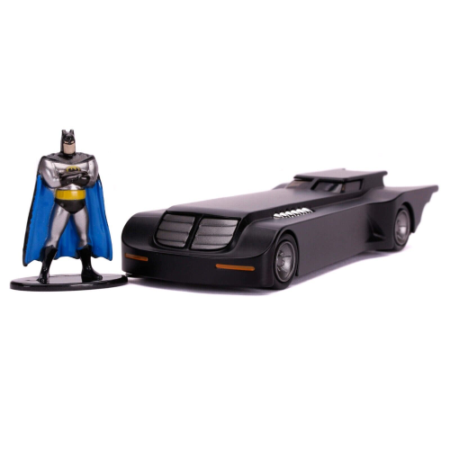 BATMOBILE ANIMATED SERIES WITH BATMAN FIGURE 1:32 Jada Toys Movie Modellino