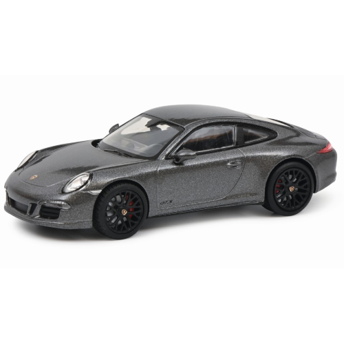 PORSCHE 911 CARRERA 4 GTS COUPE 2014 GREY 1:43 Schuco Moto Modellino
