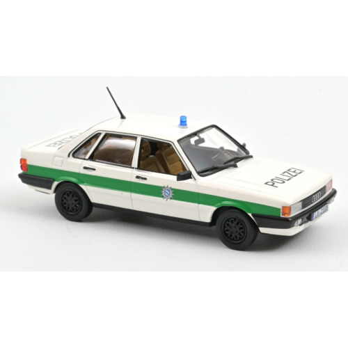 AUDI 80 POLIZEI NIEDERKALTENKIRCHEN 1979 1:43 Norev Forze dell'Ordine Modellino
