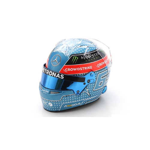 CASCO GEORGE RUSSEL 2022 MERCEDES JAPAN GP 1:5 Spark Model Caschi Modellino