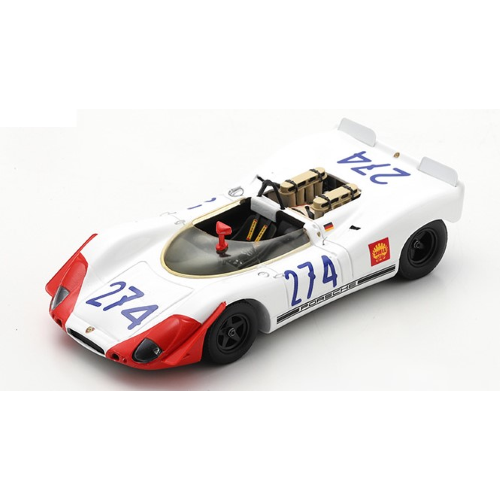 PORSCHE 908-2 N.274 3rd TARGA FLORIO 1969 R.STOMMELEN-H.HERMANN 1:43 Spark Model Auto Competizione Modellino