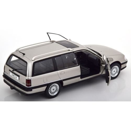 OPEL OMEGA A2 CARAVAN 1990 METALLIC GREY 1:24 Whitebox Auto Stradali Modellino