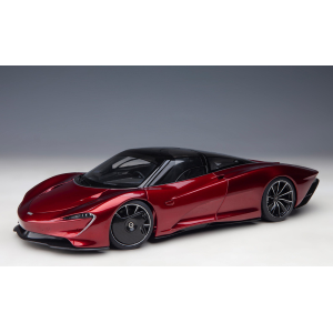 MC LAREN SPEEDTAIL 2020 VOLCANO RED 1:18 AutoArt Auto Stradali Modellino
