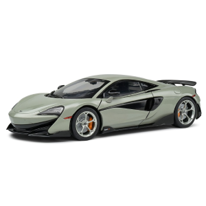 MCLAREN 600LT COUPE 2018 GREY 1:18 Solido Auto Stradali Modellino