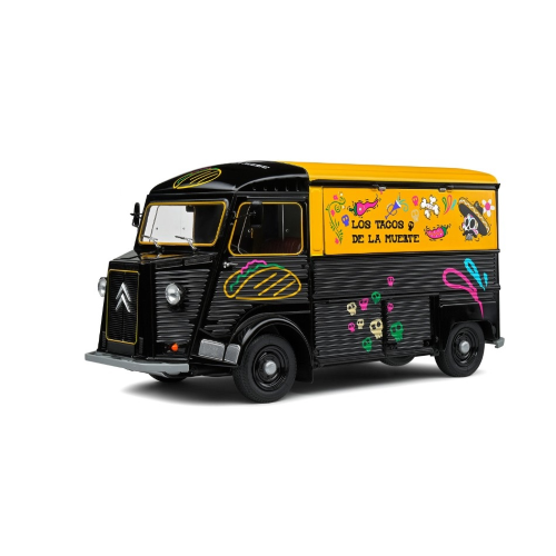 CITROEN TYPE HY "LOS TACOS DE LA MUERTE" 1969 1:18 Solido Camion Modellino