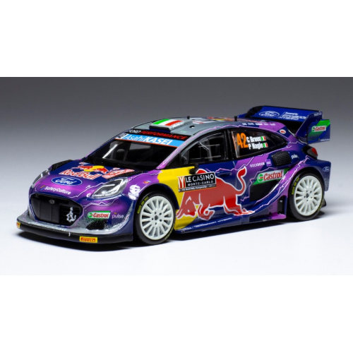 FORD PUMA WRC N.42 RALLY MONTE CARLO 2022 BREEN/NAGLE 1:43 Ixo Model Auto Rally Modellino