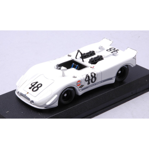 PORSCHE 908/02 FLUNDER N.48 2nd 12H SEBRING 1970 STEVE McQUEEN - P.REVSON 1:43 Best Model Auto Competizione Modellino