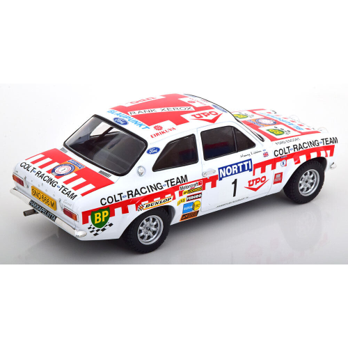 FORD ESCORT MK I RS 1600 N.6 1000 LAKES RALLY 1973 MIKKOLA/DAVENP.1:18 Ixo Model Auto Rally Modellino