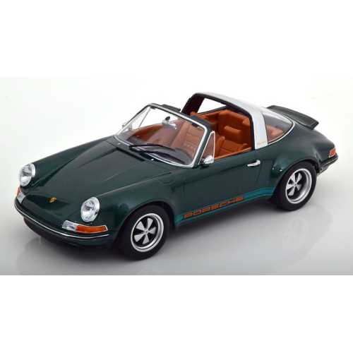 SINGER 911 BY SINGER TARGA 2014 METALLIC DARK GREEN 1:18 KK Scale Auto Stradali Modellino