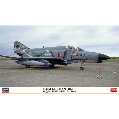 F-4EJ Kai Phantom II 8sw Misawa SPECIAL 2003 KIT 1:72 Hasegawa Kit Aerei Modellino