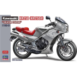 KAWASAKI KR250 SILVER COLOR KIT 1:12 Hasegawa Kit Moto Die Cast Modellino