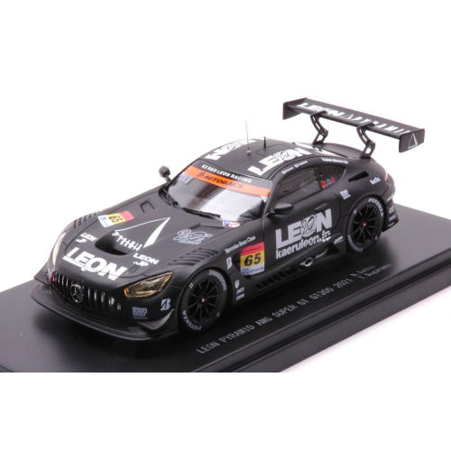 LEON PYRAMID AMG N.65 SUPER GT300 2021 N.GAMOU-T.SUGANAMI 1:43 Ebbro Auto Competizione Modellino