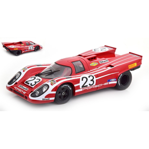 PORSCHE 917K N.23 WINNER 24H LE MANS 1970 HERMANN-ATTWOOD 1:18 KK Scale Auto Competizione Modellino