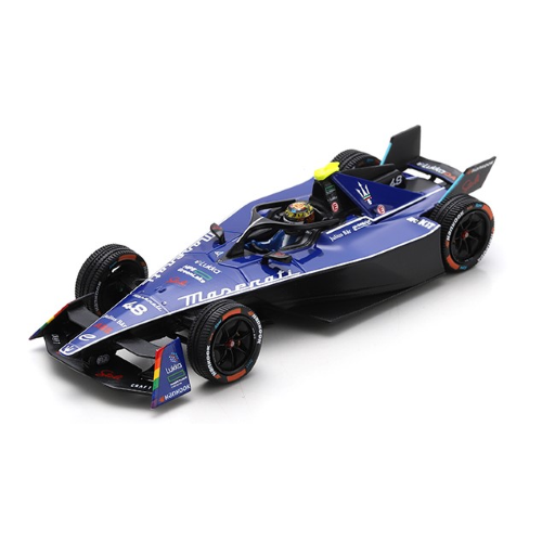 MASERATI RACING N.48 9th DIRIYAH E PRIX 2023 EDOARDO MORTARA 1:43 Spark Model Auto Competizione Modellino