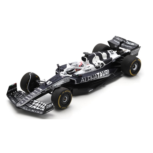 ALPHA TAURI AT03 PIERRE GASLY 2022 N.10 BELGIAN GP 100th RACE 1:43 Spark Model Formula 1 Modellino