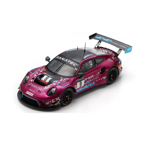 PORSCHE 911 GT3 R N.9 24H SPA 2022 AU-TSE-PEREIRA-EVANS 1:43 Spark Model Auto Competizione Modellino