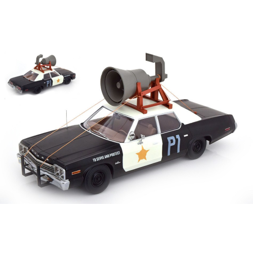 DODGE MONACO BLUESMOBILE LOOK A LIKE WITH SPEAKER 1974 1:18 KK Scale Movie Modellino