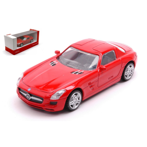 MERCEDES SLS AMG RED 1:43 Rastar Auto Stradali Modellino