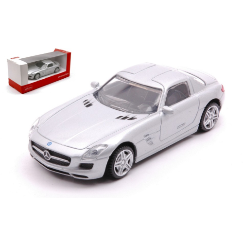MERCEDES SLS AMG SILVER 1:43 Rastar Auto Stradali Modellino