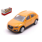 AUDI Q3 ORANGE 1:43 Rastar Auto Stradali Modellino