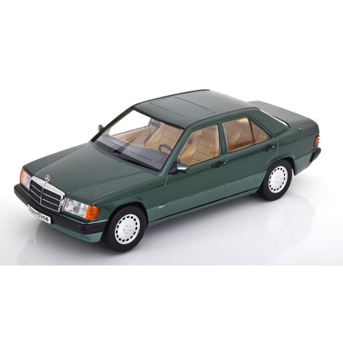 MERCEDES 190E 2.3 SPORTLINE W201 GREEN 1:18 Triple 9 Auto Stradali Modellino