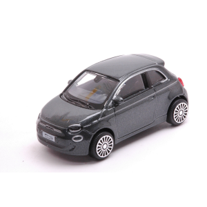 FIAT 500e LA PRIMA FULL ELECTRIC 2021 GUN GREY 1:43 Burago Auto Stradali Modellino