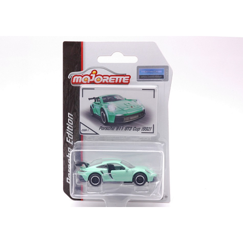 PORSCHE 911 CARRERA S LIGHT GREEN 1:64 BLISTER Majorette Modellismo Giocattolo Modellino