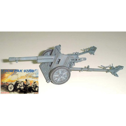 7,5 cm PAK 97/38 KIT 1:35 Dragon Kit Mezzi Militari Die Cast Modellino