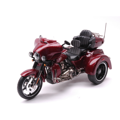 HARLEY DAVIDSON CVO TRI-GLIDE 2021 ULTRA AMARANT RED 1:12 Maisto Moto Modellino